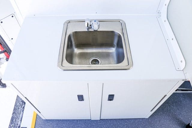 Sink in Mobile Medical Van