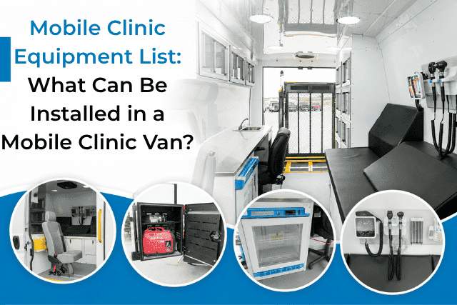 Mobile clinic equipment list