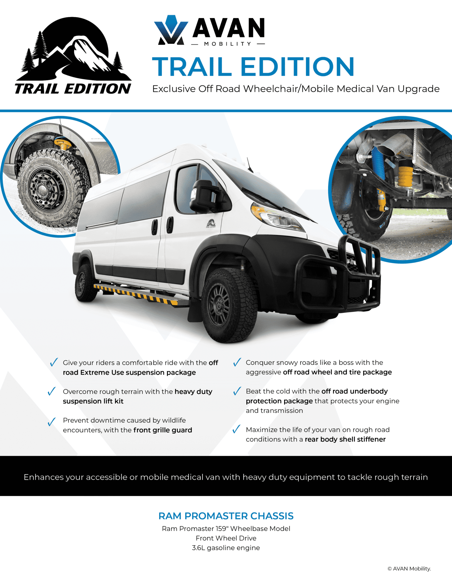 AVAN Trail Edition Brochure 2024 - Front Page