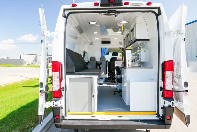 JPS Mobile Clinic Van from AVAN Mobility