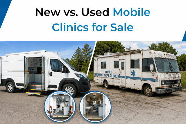 New vs. Used Mobile Clinics for Sale