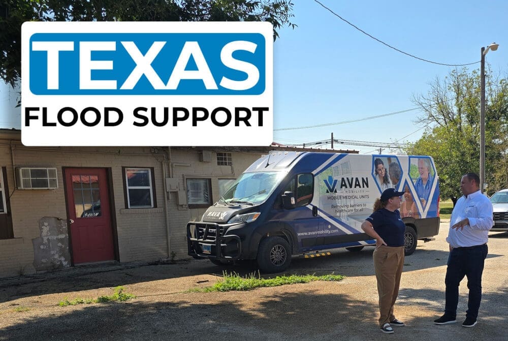 Mobile Clinics providing help during natural disasters
