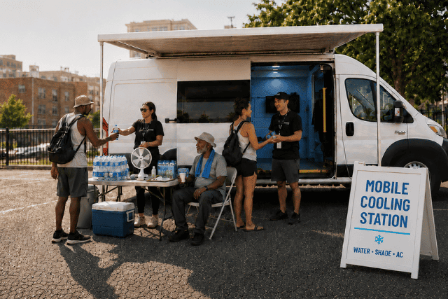 Mobile Cooling Station